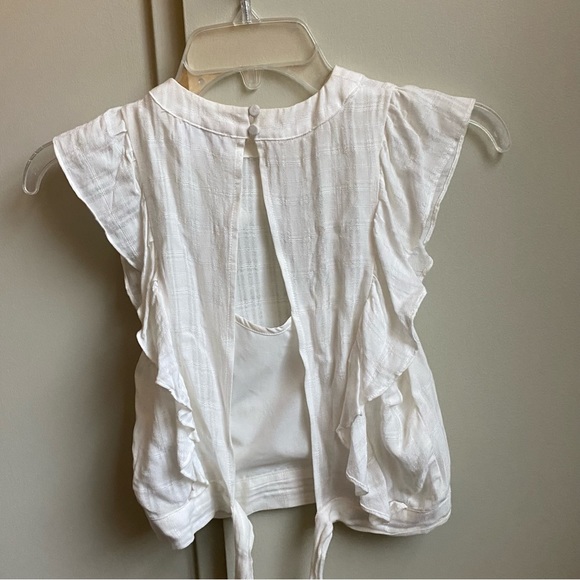 REVOLVE Ruffle Top Open Back - Picture 3 of 4